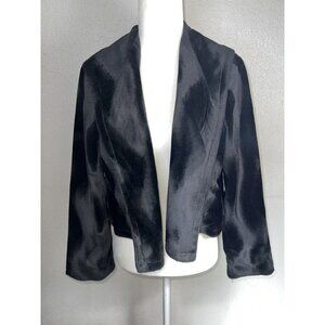 Unique Women’s Jacket Dress Up Overcoat Holiday Party New Years Black S/M 1D